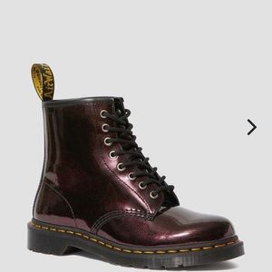 Dr. Martens 1460 Sparkle Boots in Purple